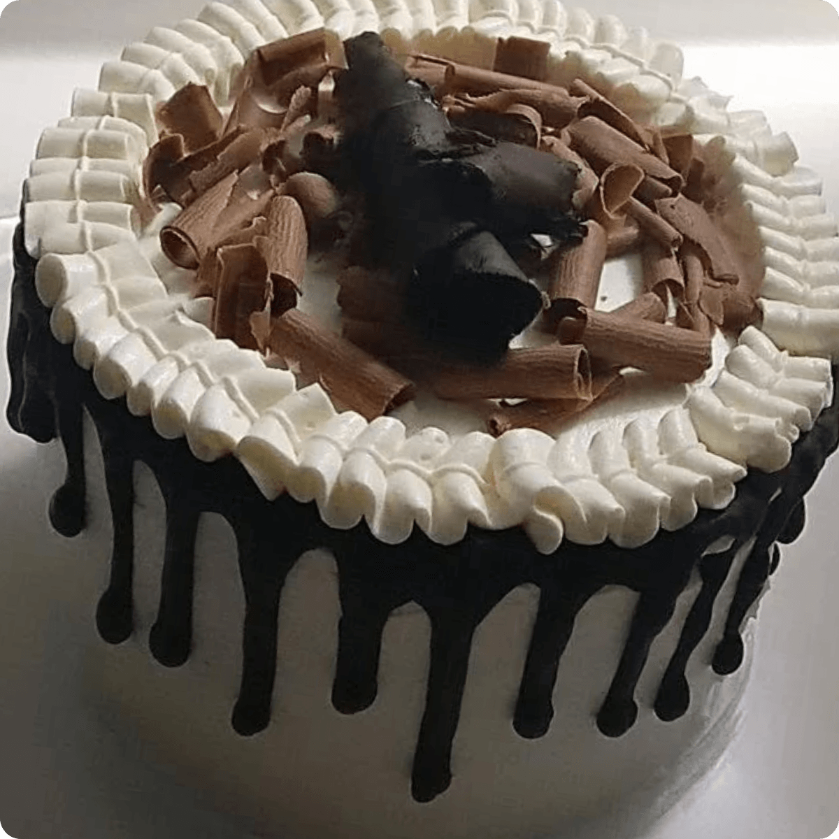 Choklad Banan Drömtårta